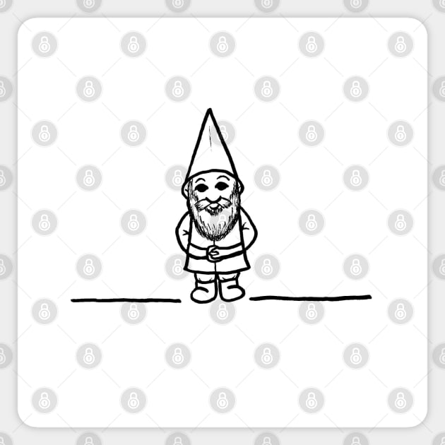 Gnome Sticker by LunarCartoonist